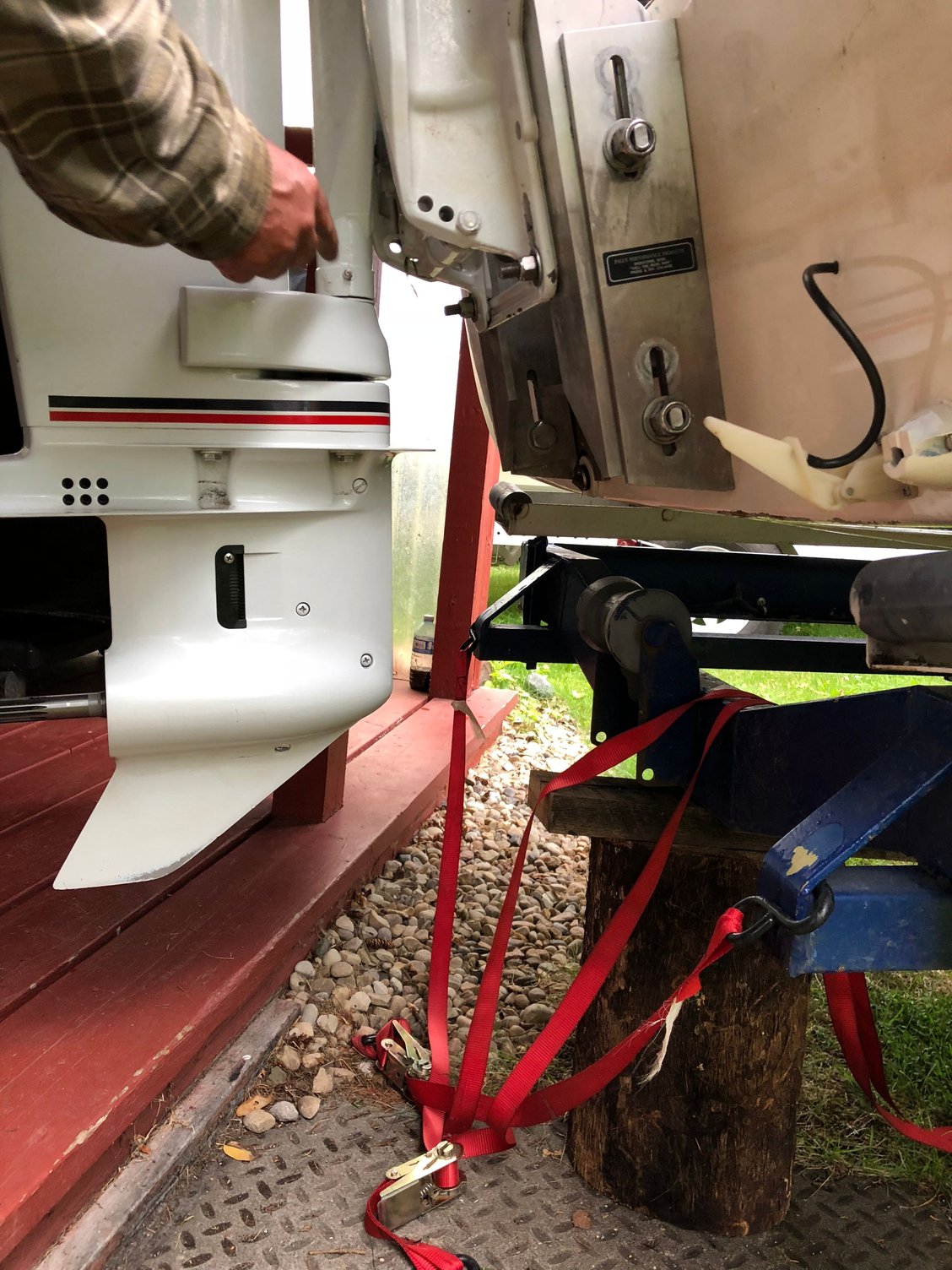 Water spraying up motor into transom CANNOT find fix Page 3 The