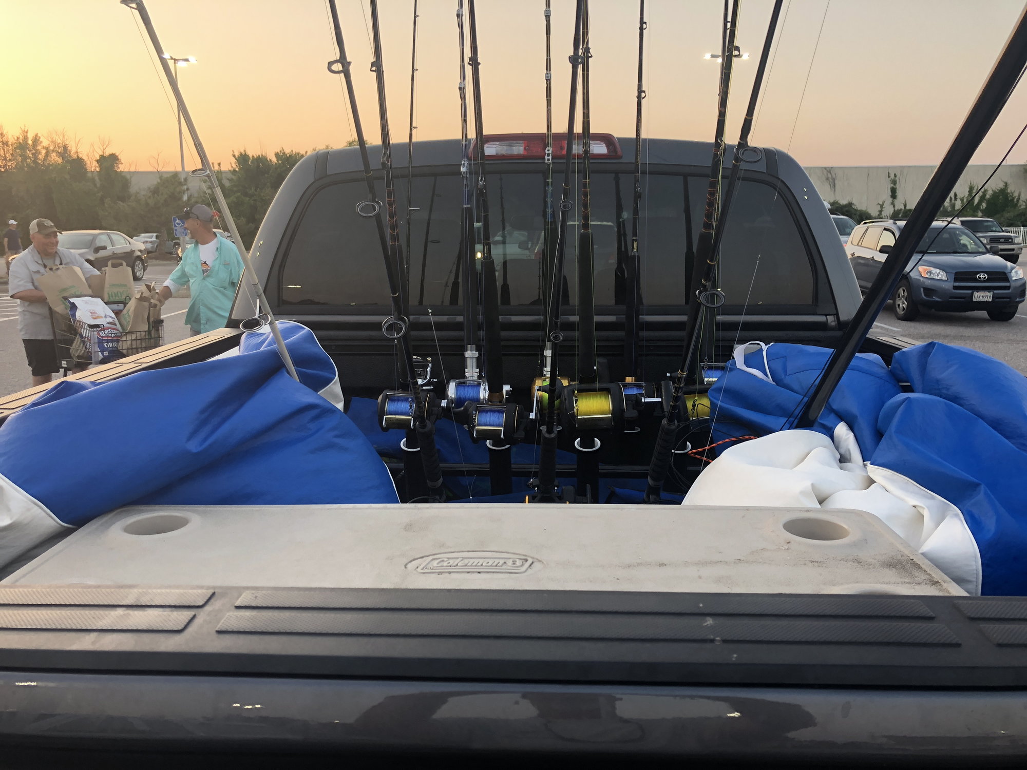 Rod/Reel storage during long distance road trips - The Hull Truth