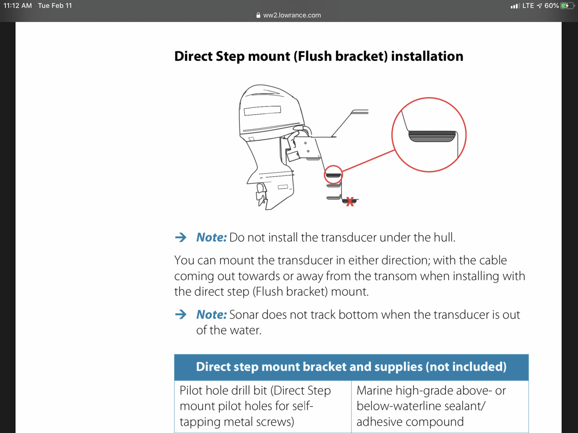Incorrect Transducer installation The Hull Truth Boating and