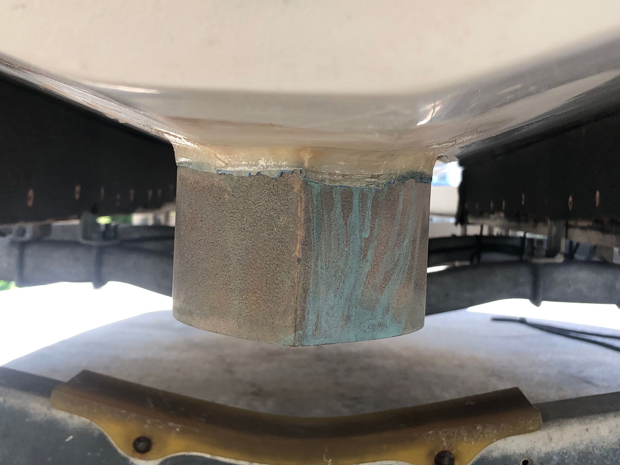 Transducer install question with high speed fairing The Hull Truth