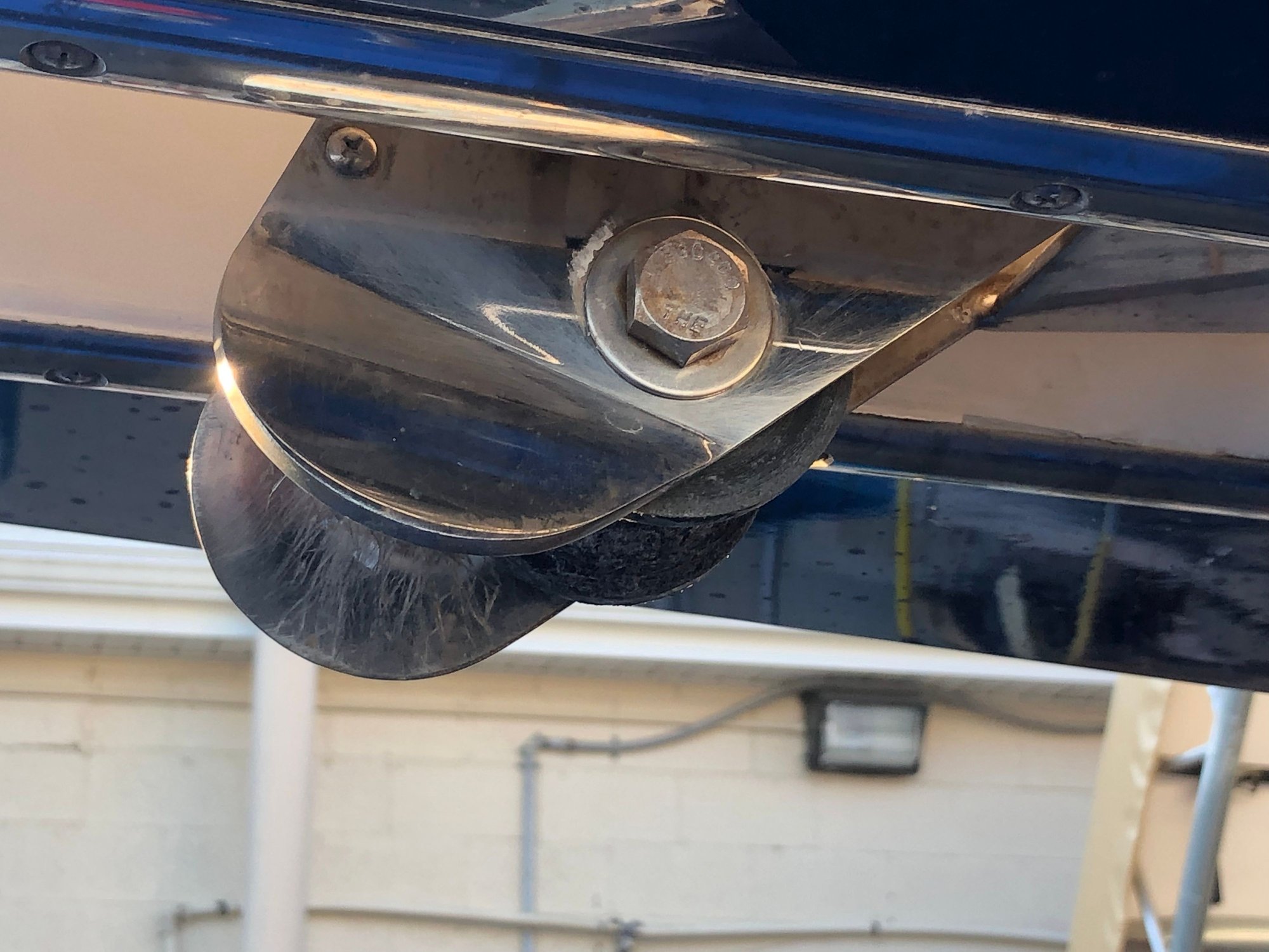 Anchor hitting pulpit/hull on Intrepid....Ideas?? The Hull Truth