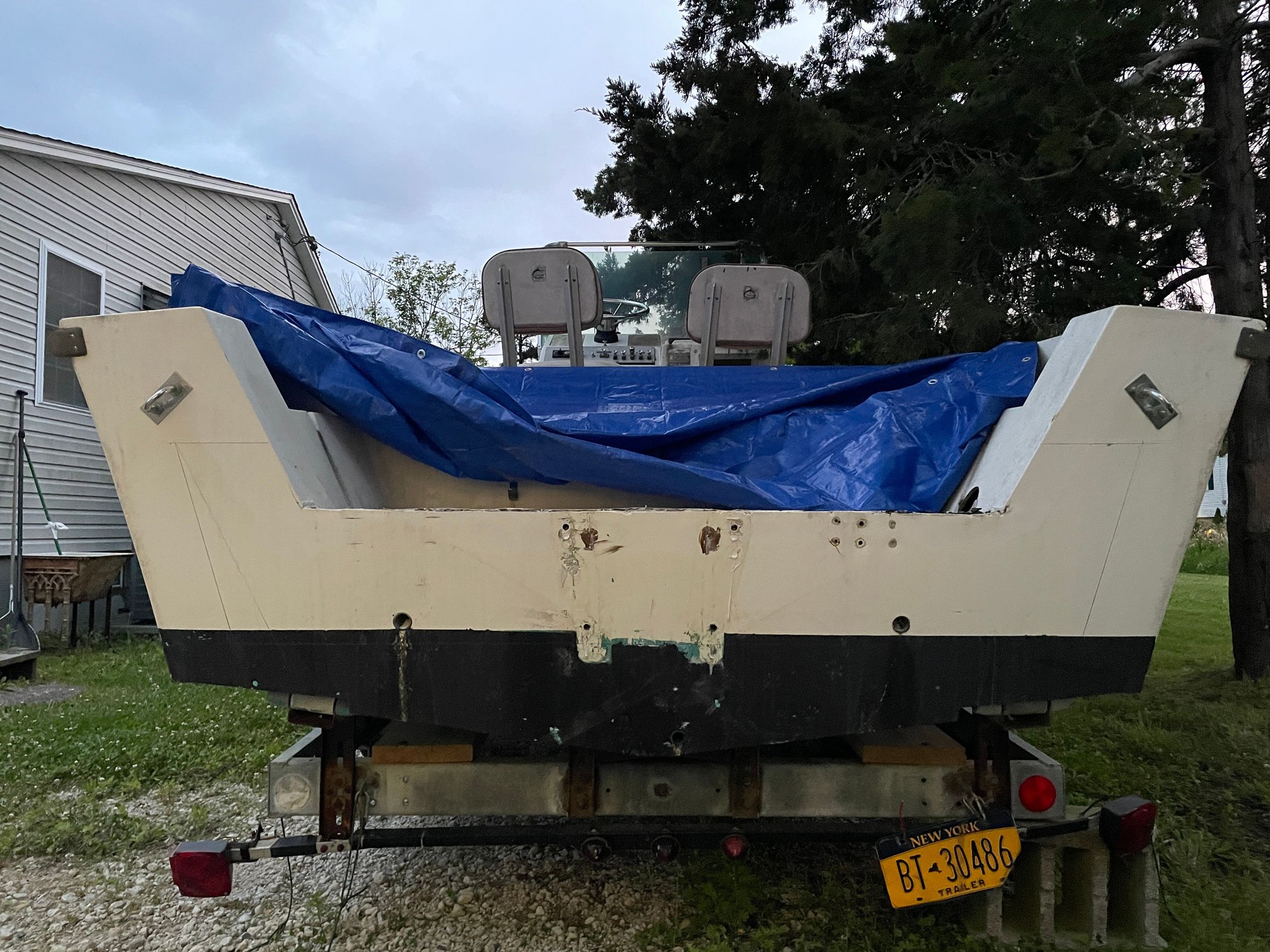 Mako 22 transom replacement The Hull Truth Boating and Fishing Forum
