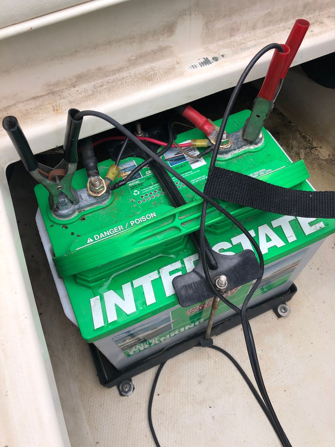 Evinrude power tilt/trim making weak sound, not working The Hull