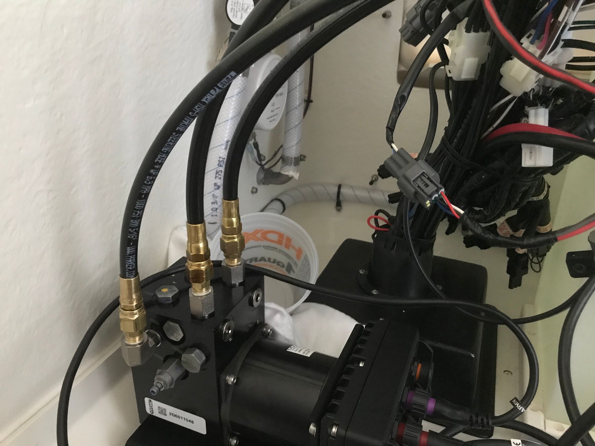 Garmin AP Installation Smartpump v2 Thread The Hull Truth Boating