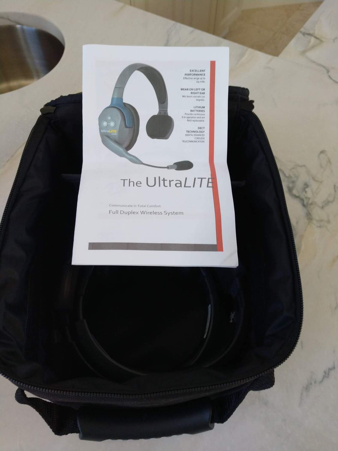 Eartec Ultralite Person Wireless Headset System W/1 Single