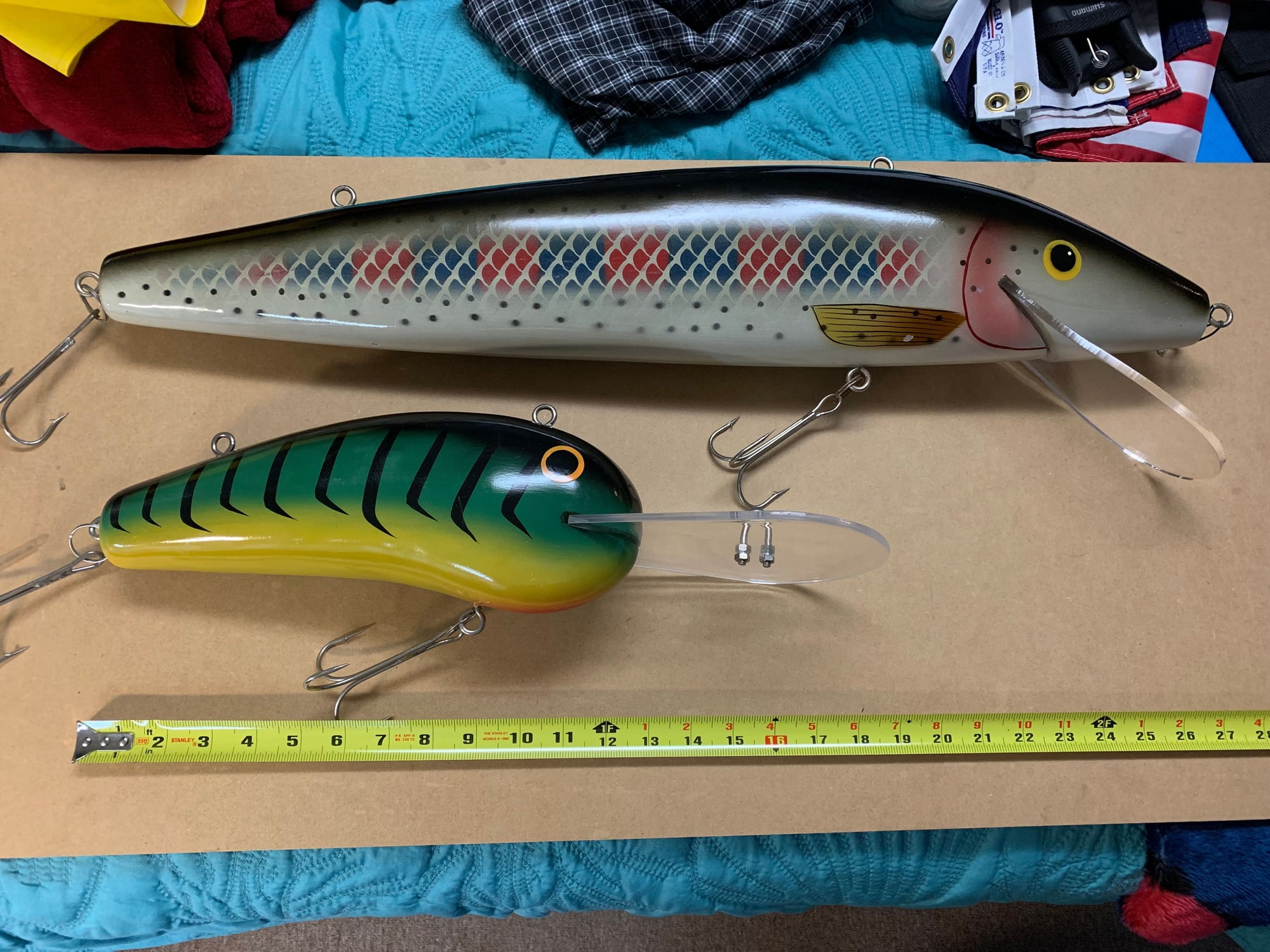 Two Giant Rapala Store Display Lures - The Hull Truth - Boating and Fishing  Forum