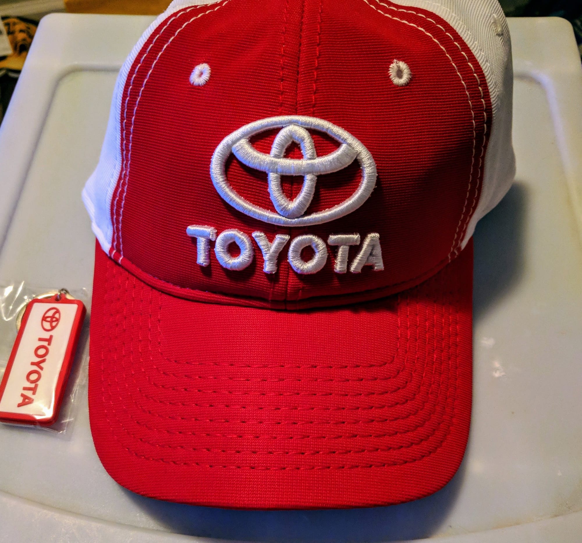 Toyota hat and keychain - sold - The Hull Truth - Boating and Fishing Forum