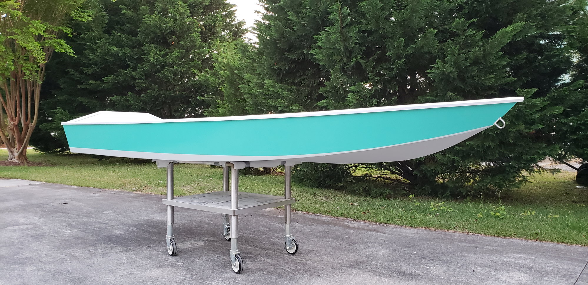 FRS-12 solo skiff build - The Hull Truth - Boating and 