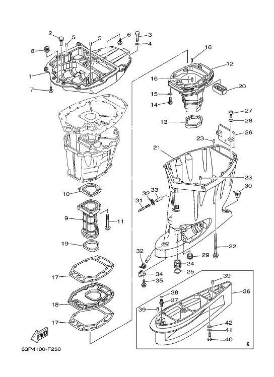 red rtv, copper rtv, or gasket on yamaha f150 exhaust manifold The