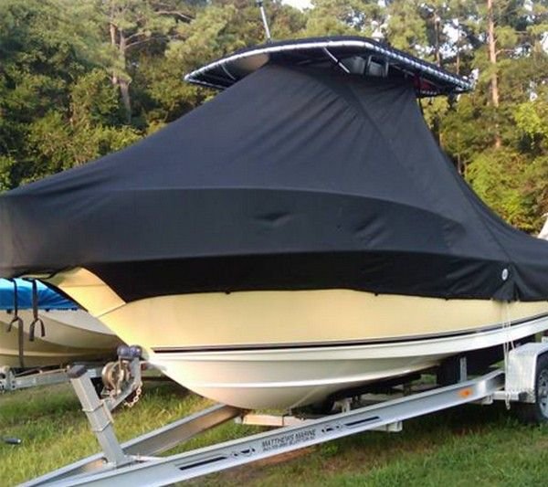 Boat Cover for Ttop equipped center consoles 20' The Hull Truth
