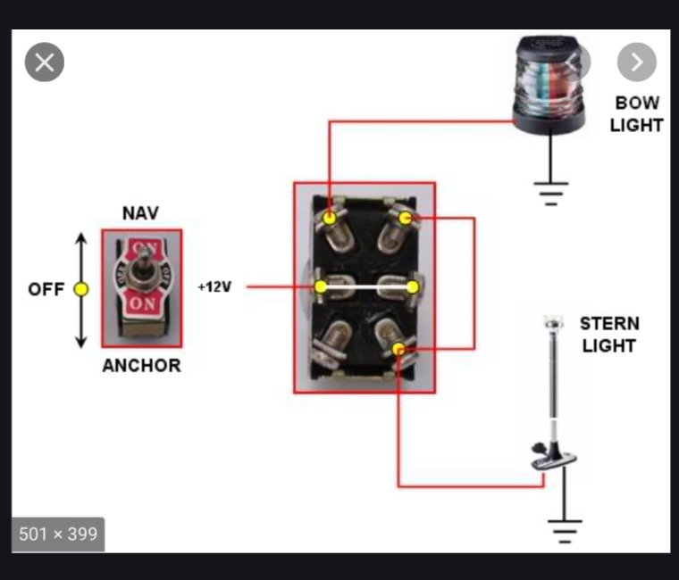 Navigation light wiring and fuses - The Hull Truth - Boating and