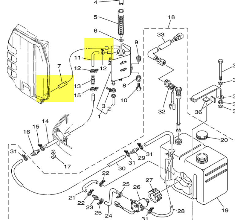 Yamaha 150 OX66 cooling diagram / clean out - Page 4 - The Hull Truth -  Boating and Fishing Forum