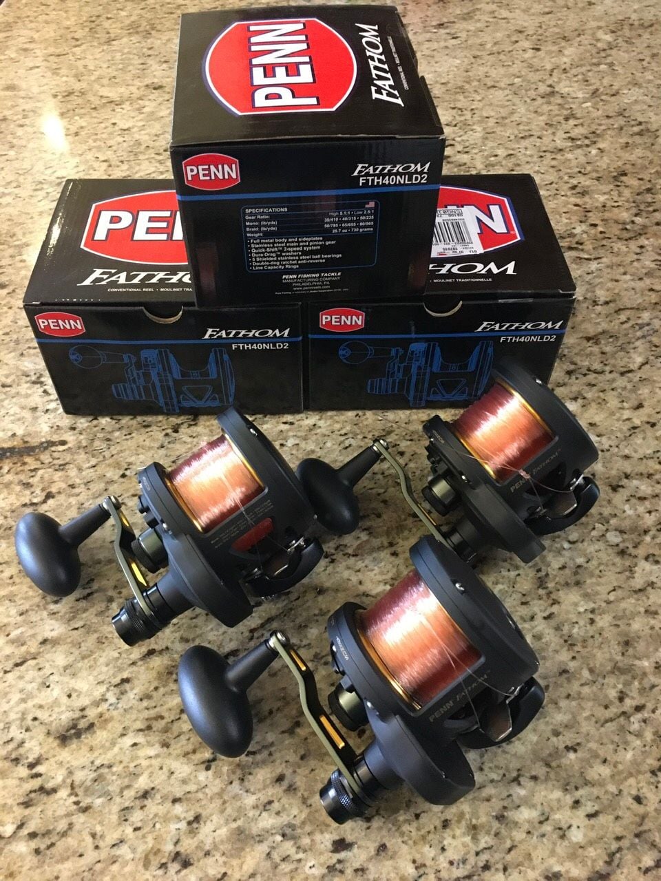 Penn Fathom 40 2-speed reels - The Hull Truth - Boating and
