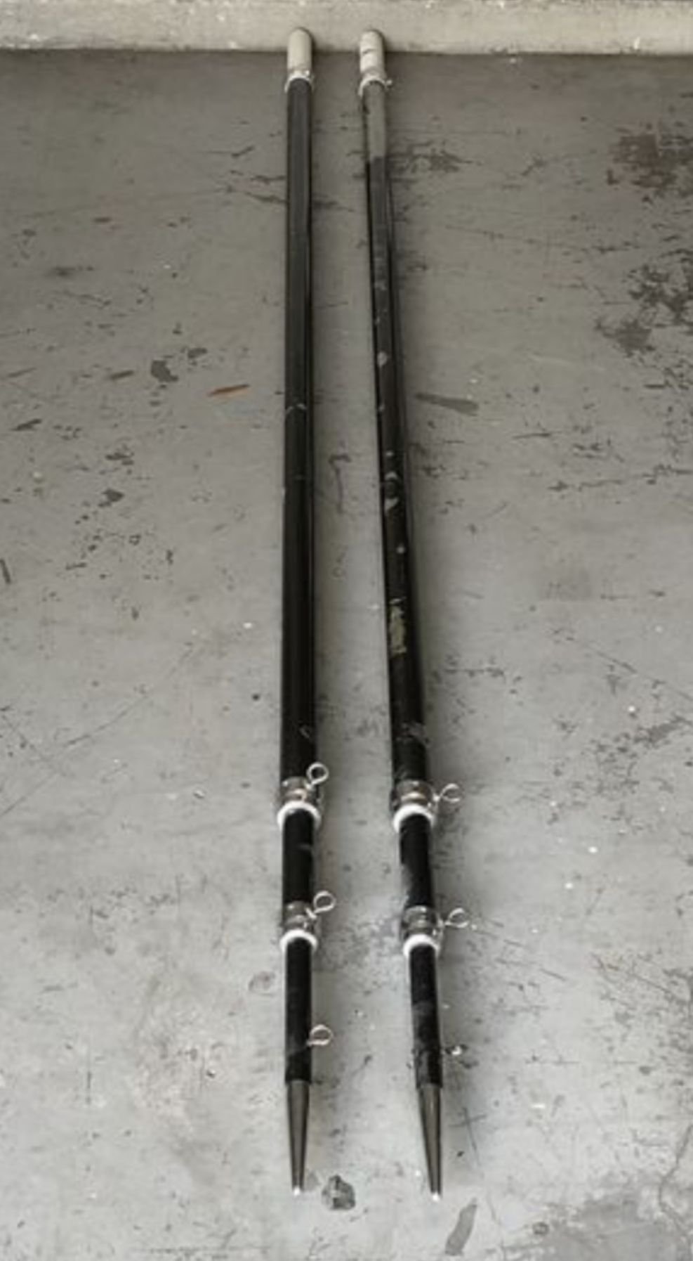 RUPP 18ft carbon fiber telescoping outrigger poles 1.5in SOLD The