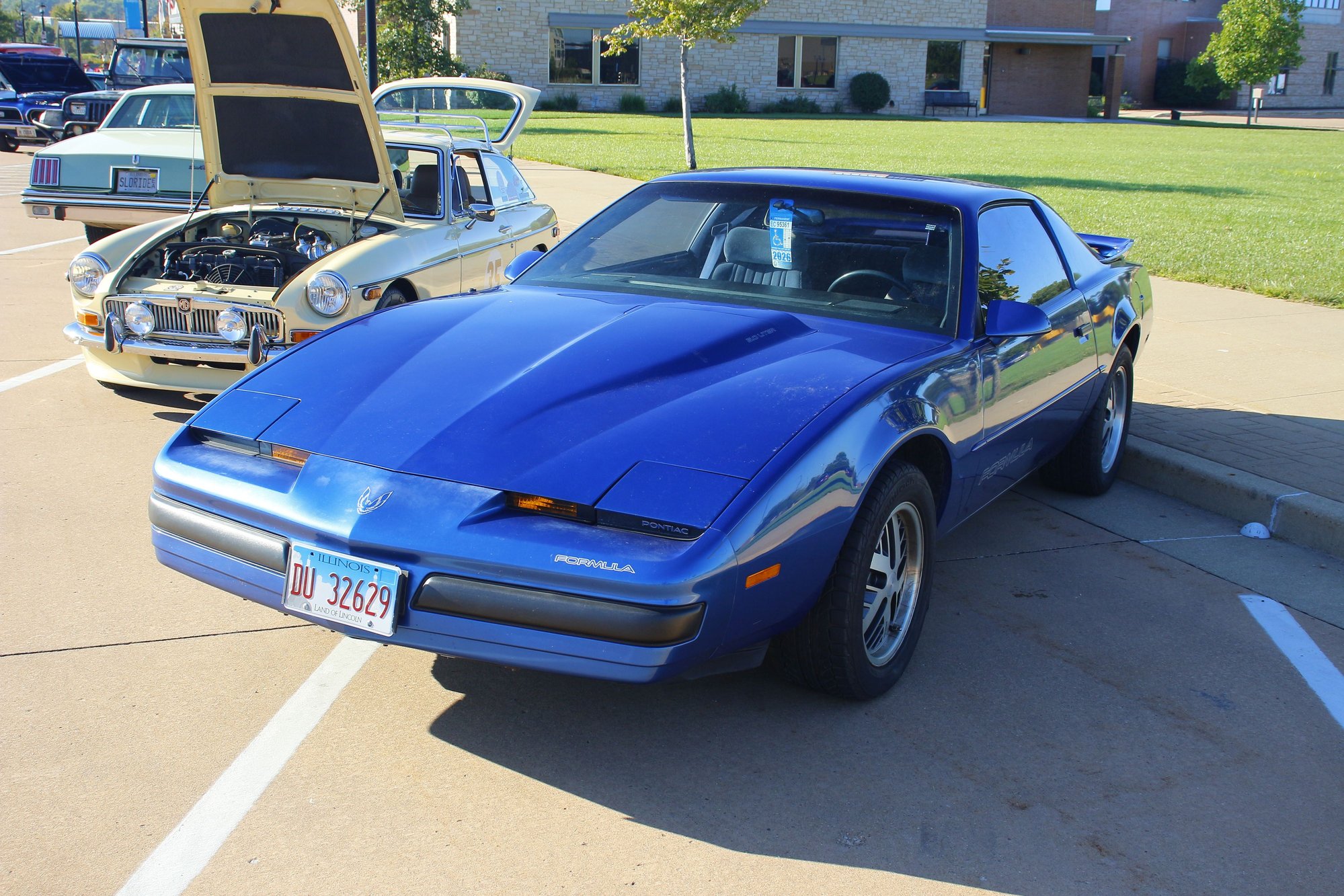 Welcome. I live in South Pekin. This my 1987 Formula I bought last year. It has 32,000 miles and needs some paint.