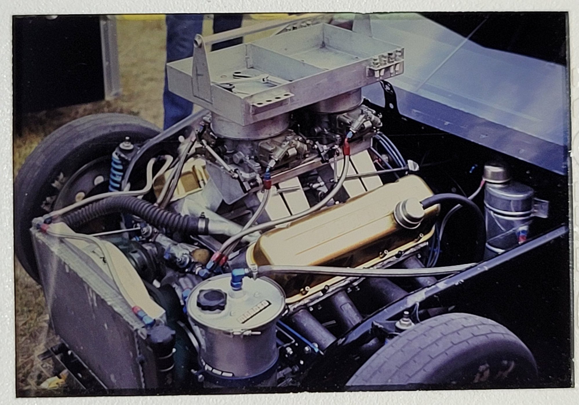 1984 picture of the Reher-Morrison Camaro driven by Lee Shepherd