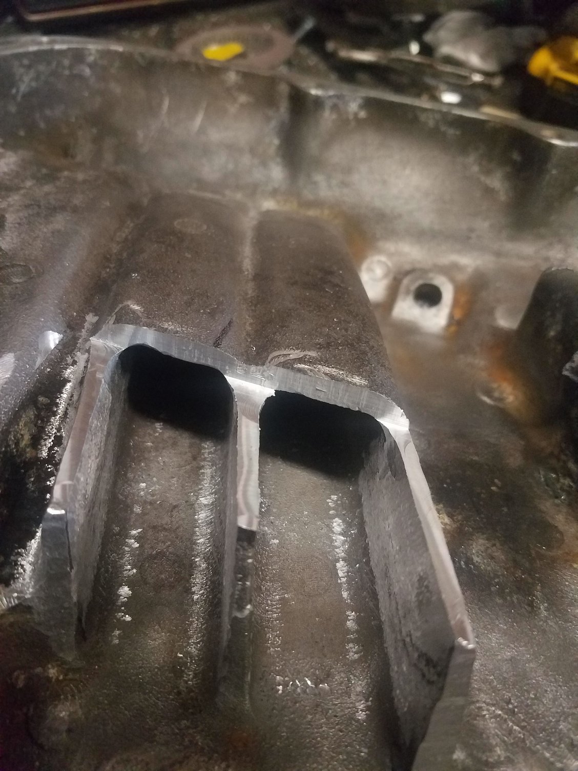 used a router to finish mill the top of runners