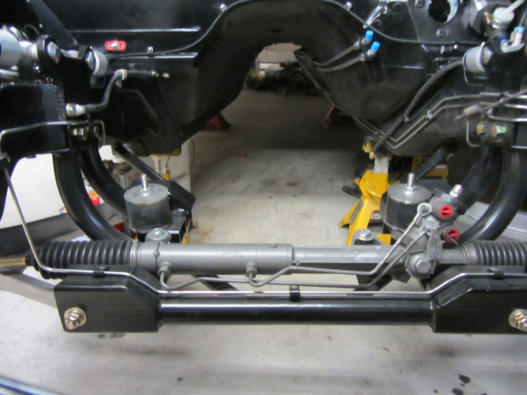 Those with Headers How'd you run your brake lines? Third Generation