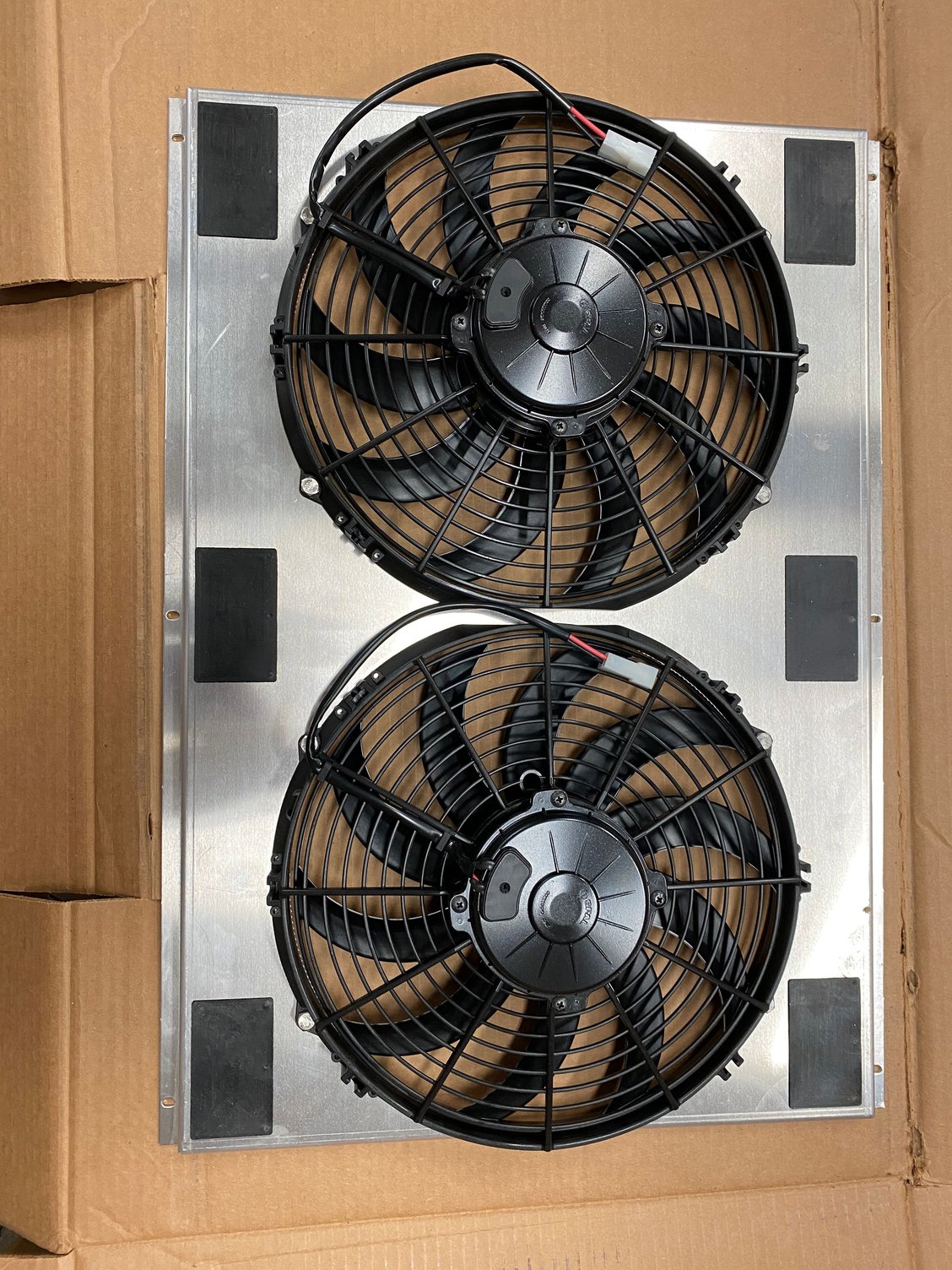SPAL dual 12 inch fans 