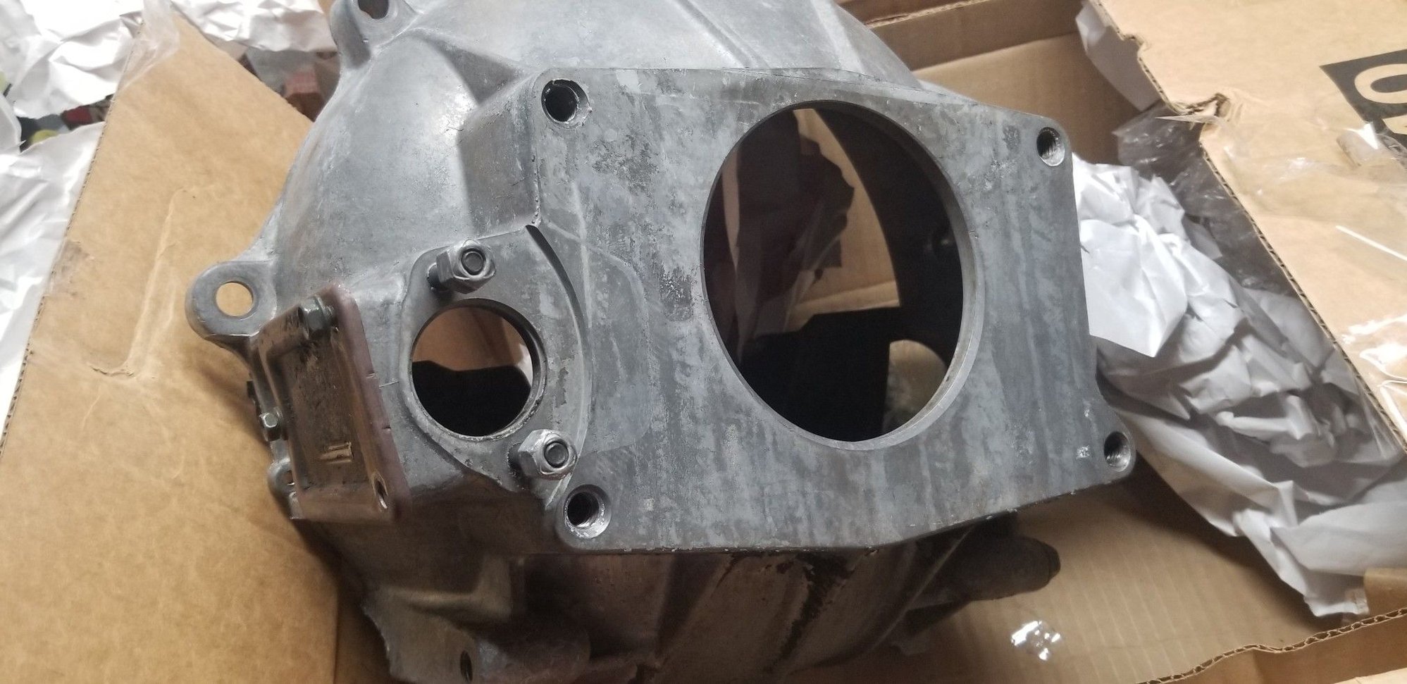 stock S10 slave cyl mount location
