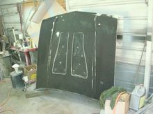 Sanded the hood to get it ready to seal in epoxy. I didnt see the need to take it to bare metal given how it sanded.
