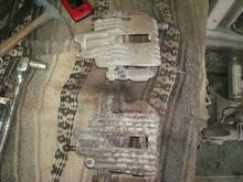 4th Gen caliper on the top that I was sent as a 3rd Gen. Yeah they will swap but not correct for this car.