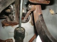 Rod and clip in place. Working pedals again.