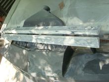 Both door effects sanded and ready for epoxy.