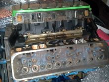 The bottom end is assembled, and I installed an LT1 cam to try to boost the power and efficiency of the 305 a little.  The heads are the 58cc LB9 heads, ported, polished and port matched to the TPI.
