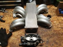 Plenum, runners, and throttle body