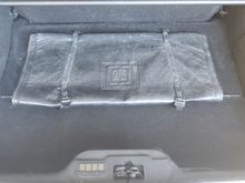 Trunk with T-Top bag and rear compartment sunshade