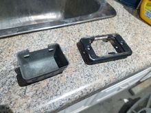 When doing something as inane as working on the rear ashtray, why mask off parts when you can disassemble even further?! I might need help...
