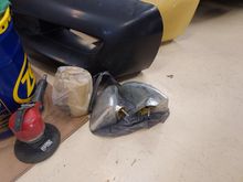 Snuck these to work on midnights and got them sanded down. Paint was so baked and dry, it came off super fast.