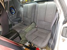 Rear seats are in great shape, just need to be cleaned. 