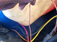 Better picture of the pink wire I’m talking about 