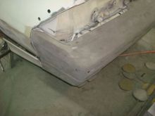 Have to repair a spot where the bumper cover is split above the exhaust.