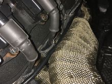I even added some restraints to keep them up against the head. It could work but it’s still a bandaid to running around correctly. I would have done the coil relocation but there is no room under the pass side.
