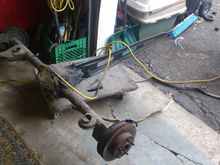 bye bye 10 bolt crap and stamped steel torque arm