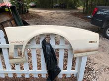 Under where it says trans am was all caved in from running over a parking block. 