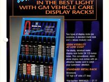 1999 GM Touch Up Paint Display