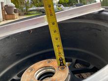 Rear spacing - shows both spacers