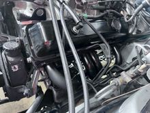 May as well bolt in the modified Astro van shaft while you’re here.