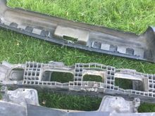 Front bumper, back bumper from 1984 Firebirdf\