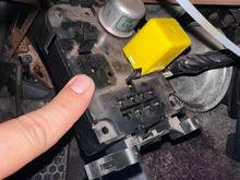 Where it was in the relay block, removed the chime to get access but I think I'm going to swap it with something else I have a few in the garage 