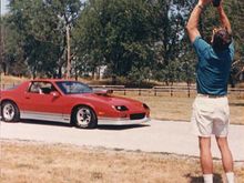Jun 1988 CHP photo shoot at Street Machine Nats Du Quoin