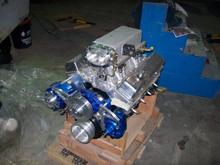 383 with march mid mount pulleys