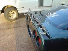 Blaine Fabrication Rear Spoiler
Would paint with DupliColor Graphite Wheel Paint