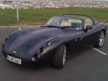 The other buddy, a 2003 TVR Tuscan S.
Engine: TVR Speed Six, 4.0L straight 6.