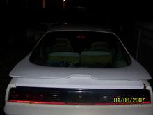the trunk doesnt really sit right in but i can fix that