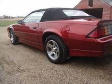 1988 iroc convertible 22900 kilometers